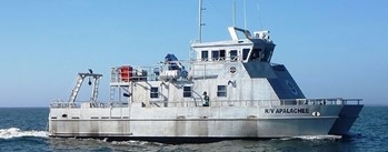 The R/V Apalachee, flagship of the FSUCML
