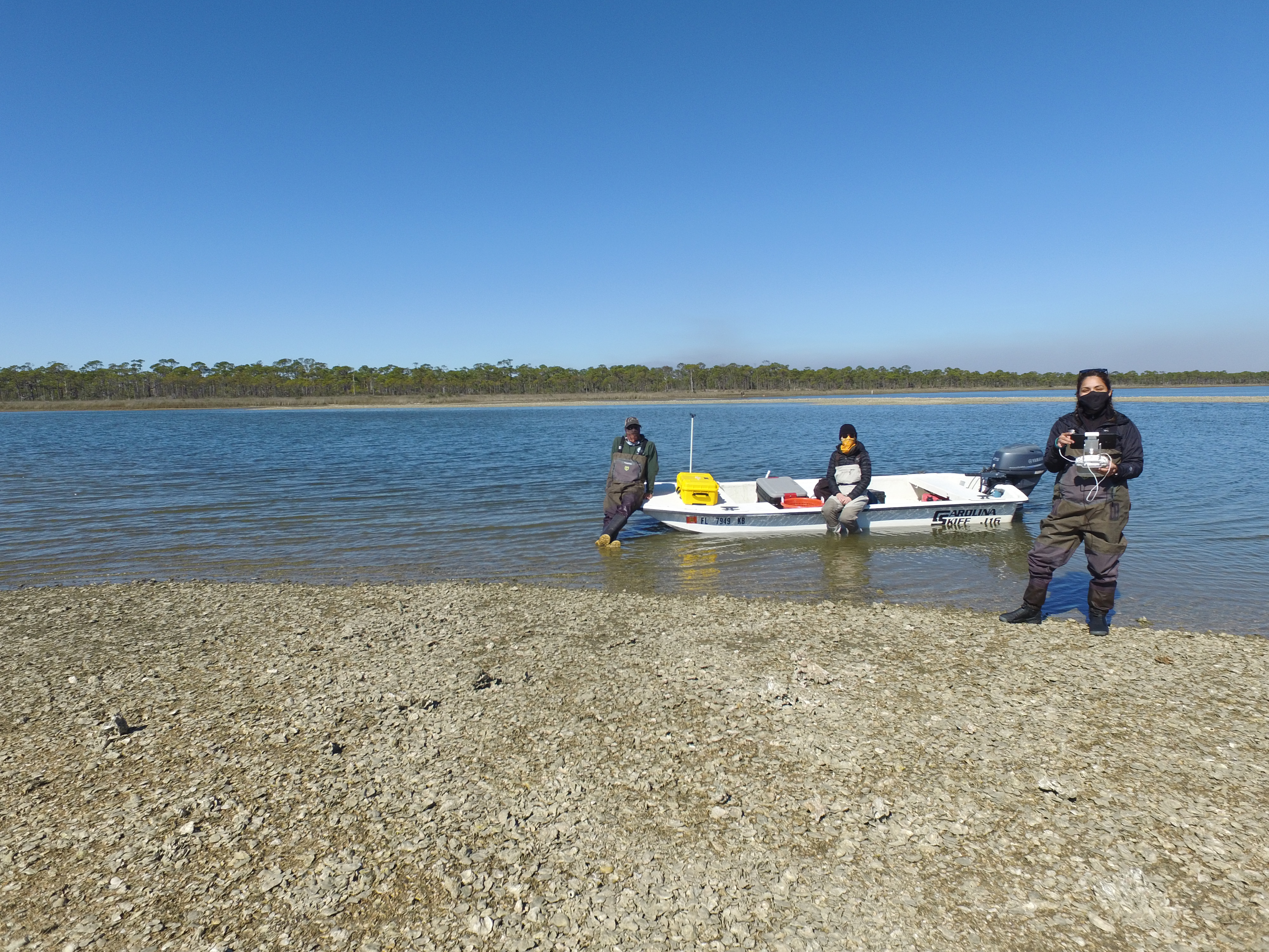 Jenny, Chris, Eve At East Cove