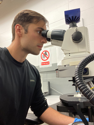 ABSI Hatchery Technician Benton Jaco