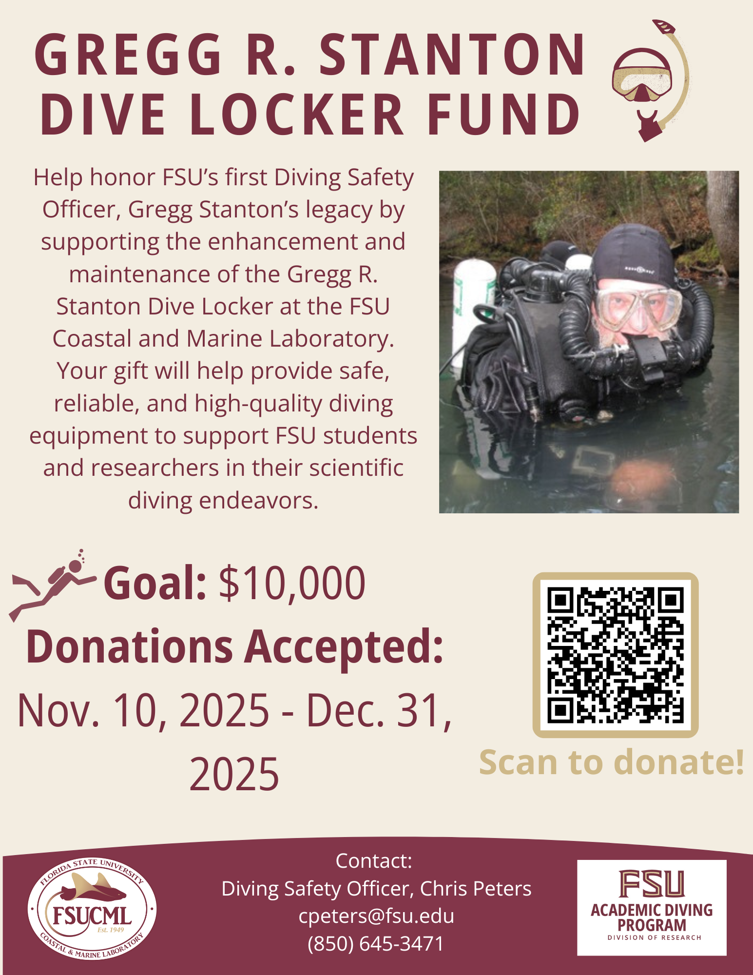 Gregg Stanton Dive Locker Postersocial Media Poster